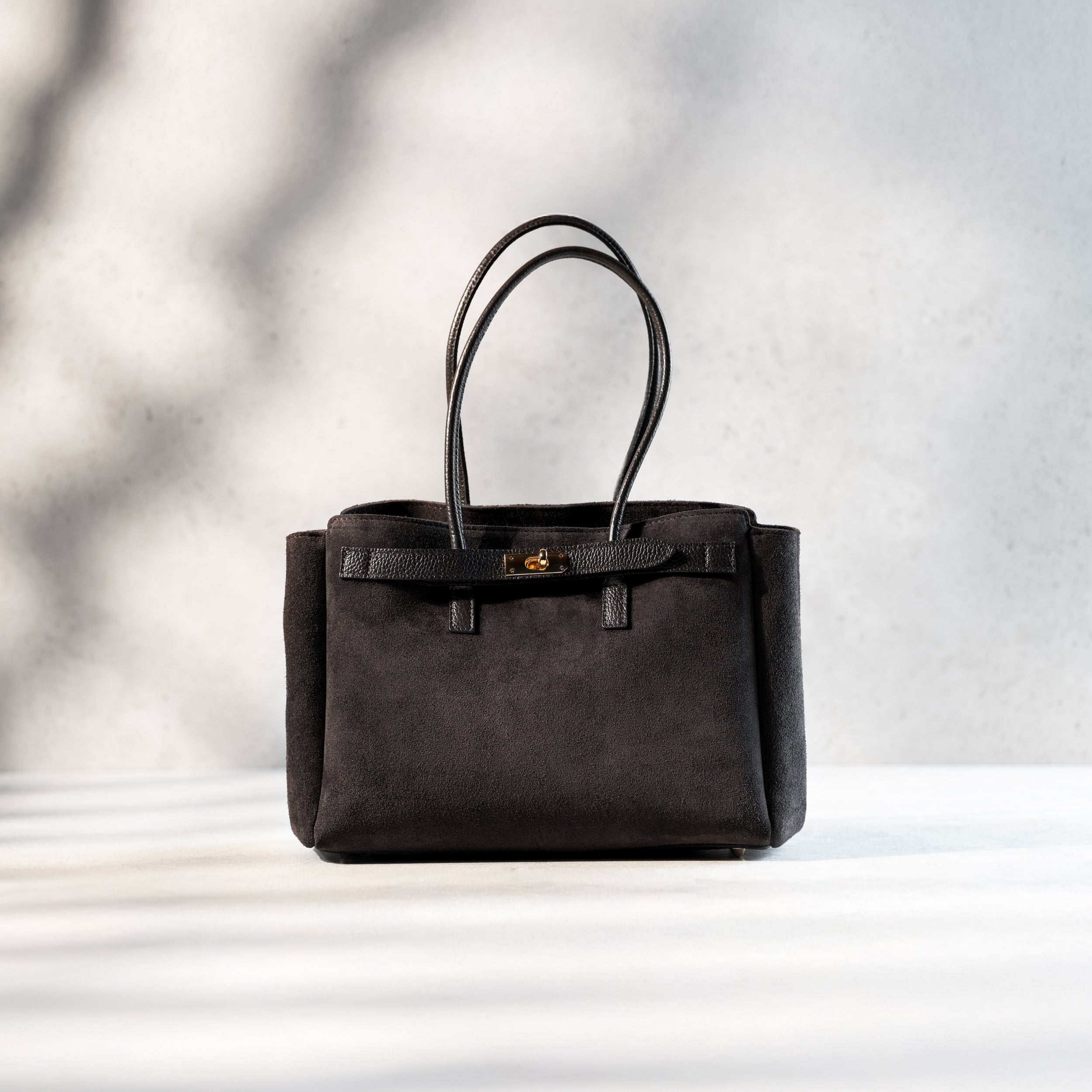 Sac cabas en daim marron - Oud