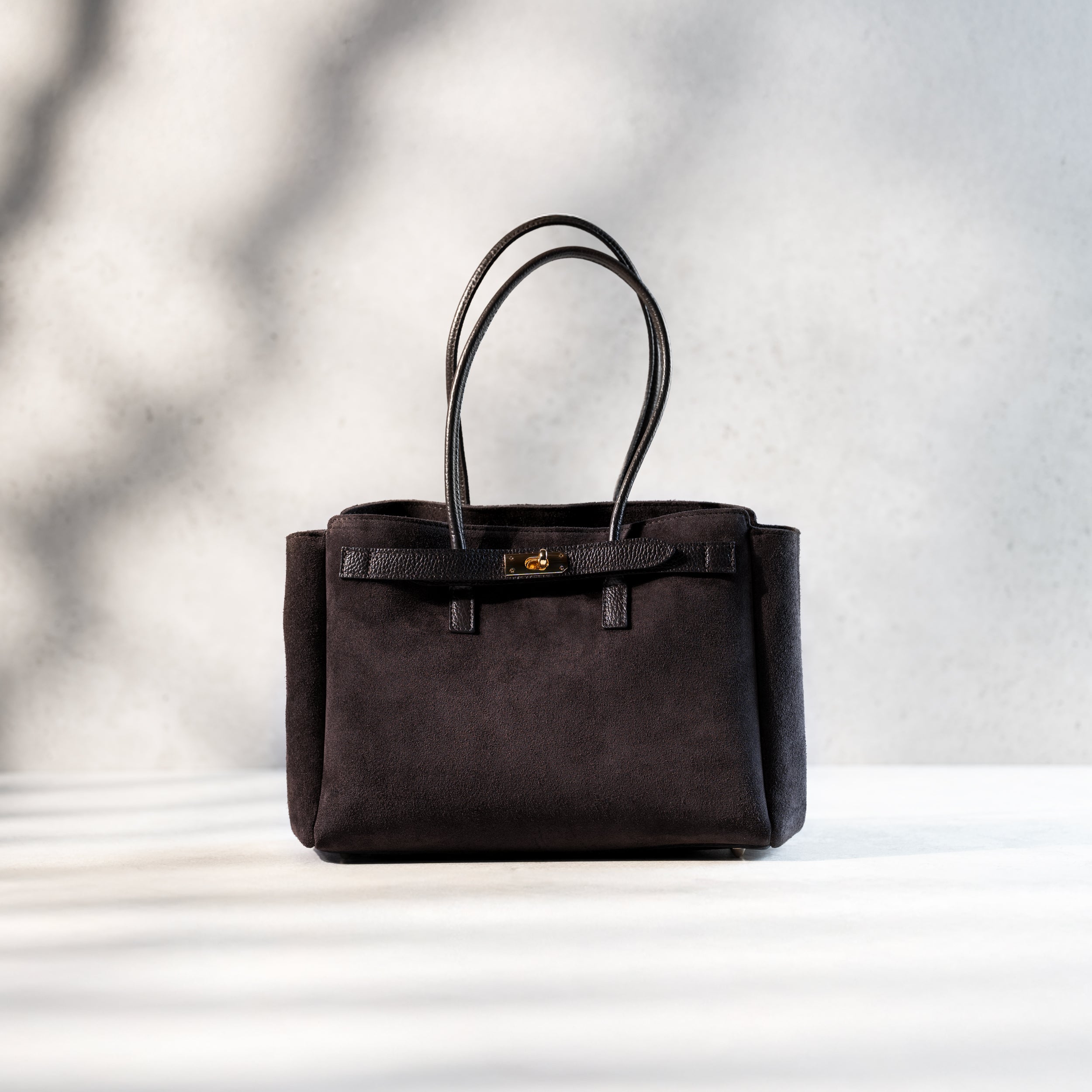 Sac cabas en daim marron - Oud